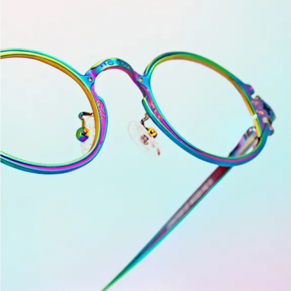 VOOGLAM Callum oval Colorful bold self  expression computer screen Glasses NEW